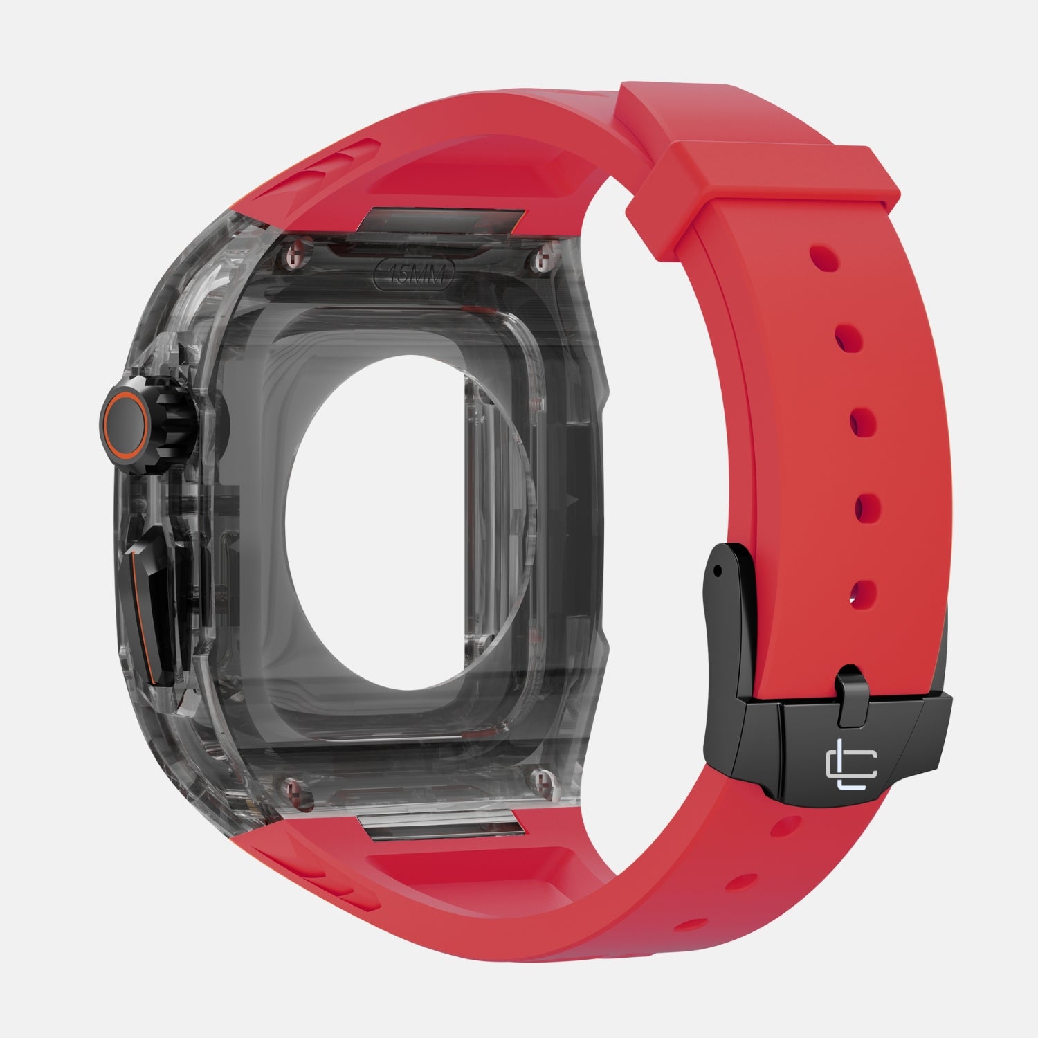 45/44MM Crystal Black Edition- Red
