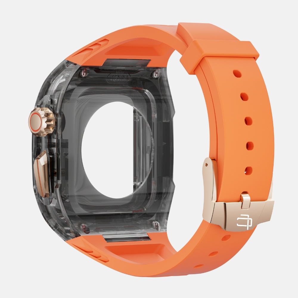 45/44MM Crystal Black Edition- Orange