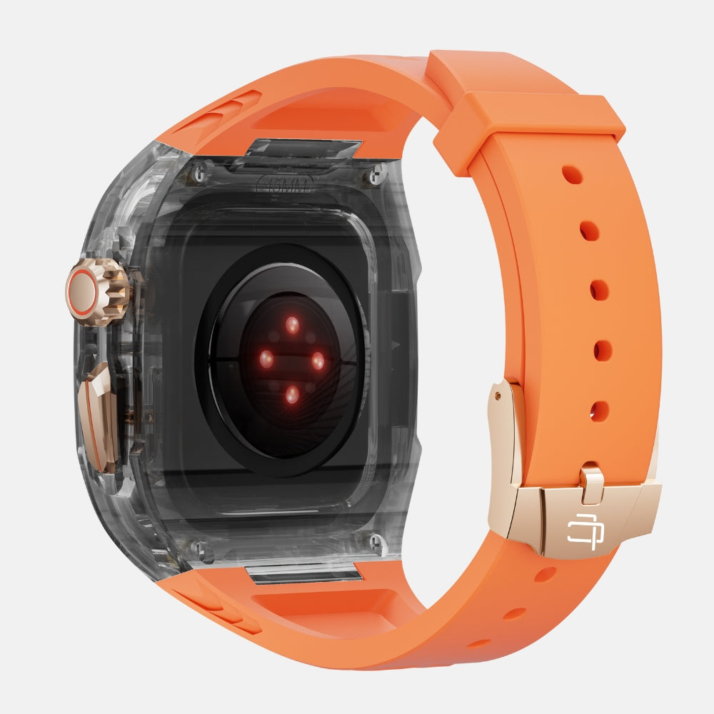 45/44MM Crystal Black Edition- Orange