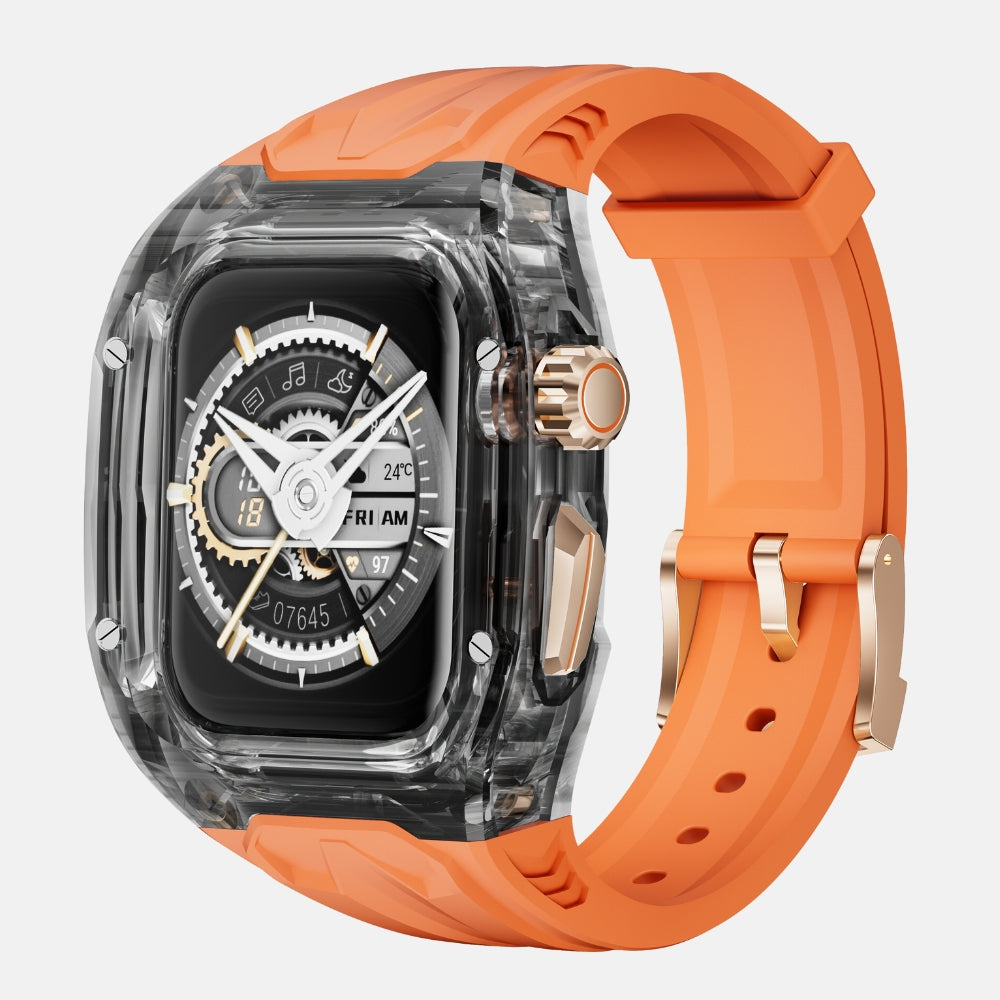 45/44MM Crystal Black Edition- Orange