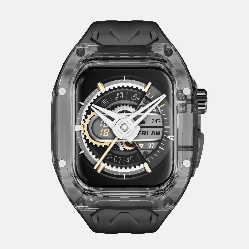 45/44MM Crystal Black Edition- Black