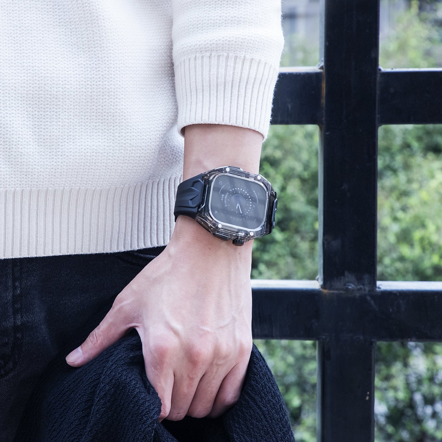 49MM Crystal Black Edition- Black