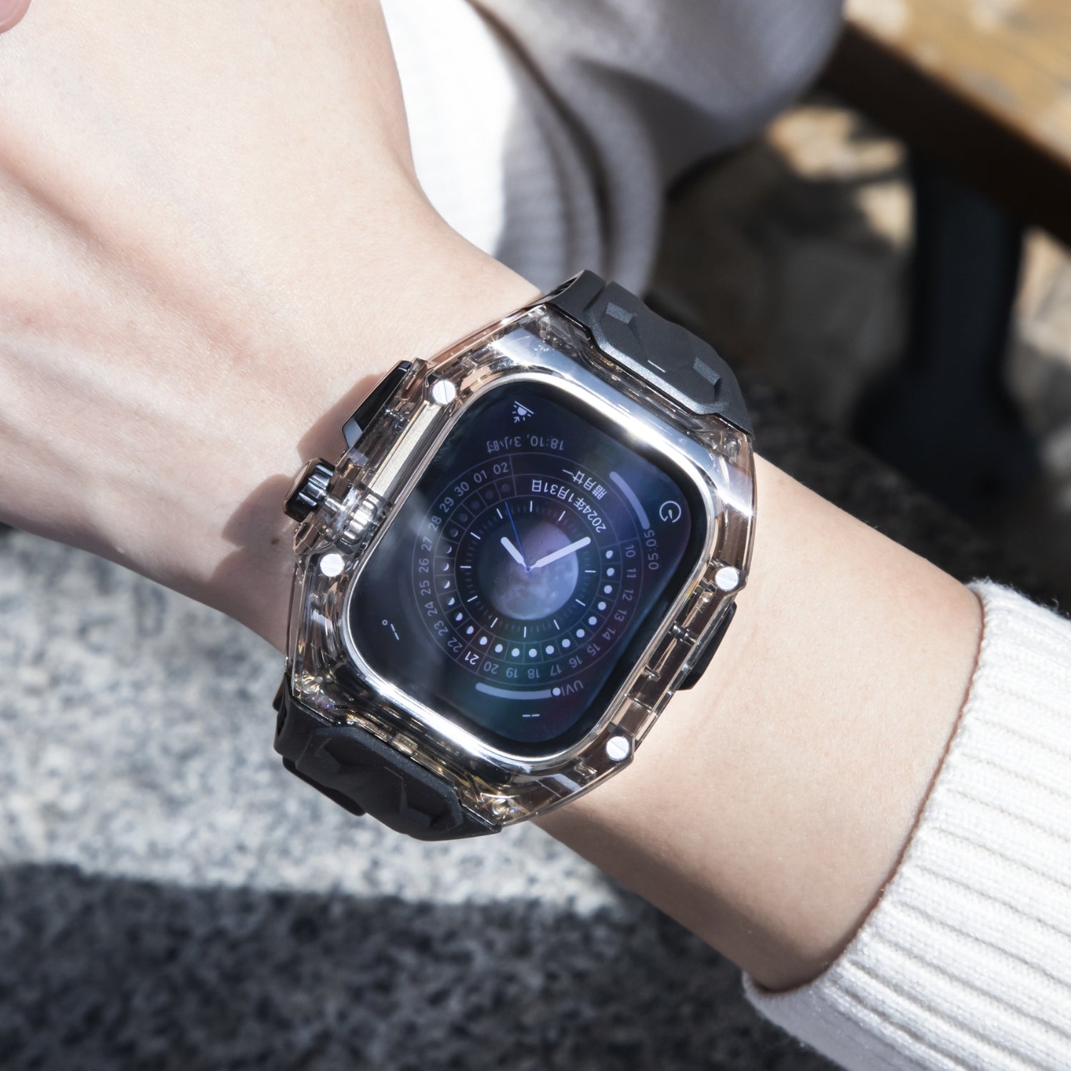 49MM Crystal Black Edition- Black