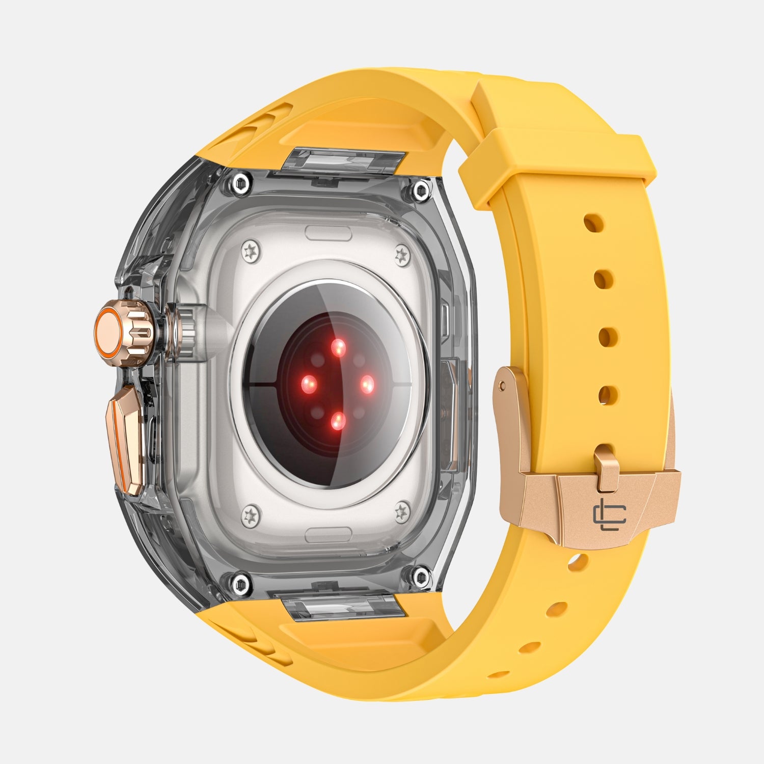 49MM Crystal Black Edition- Yellow