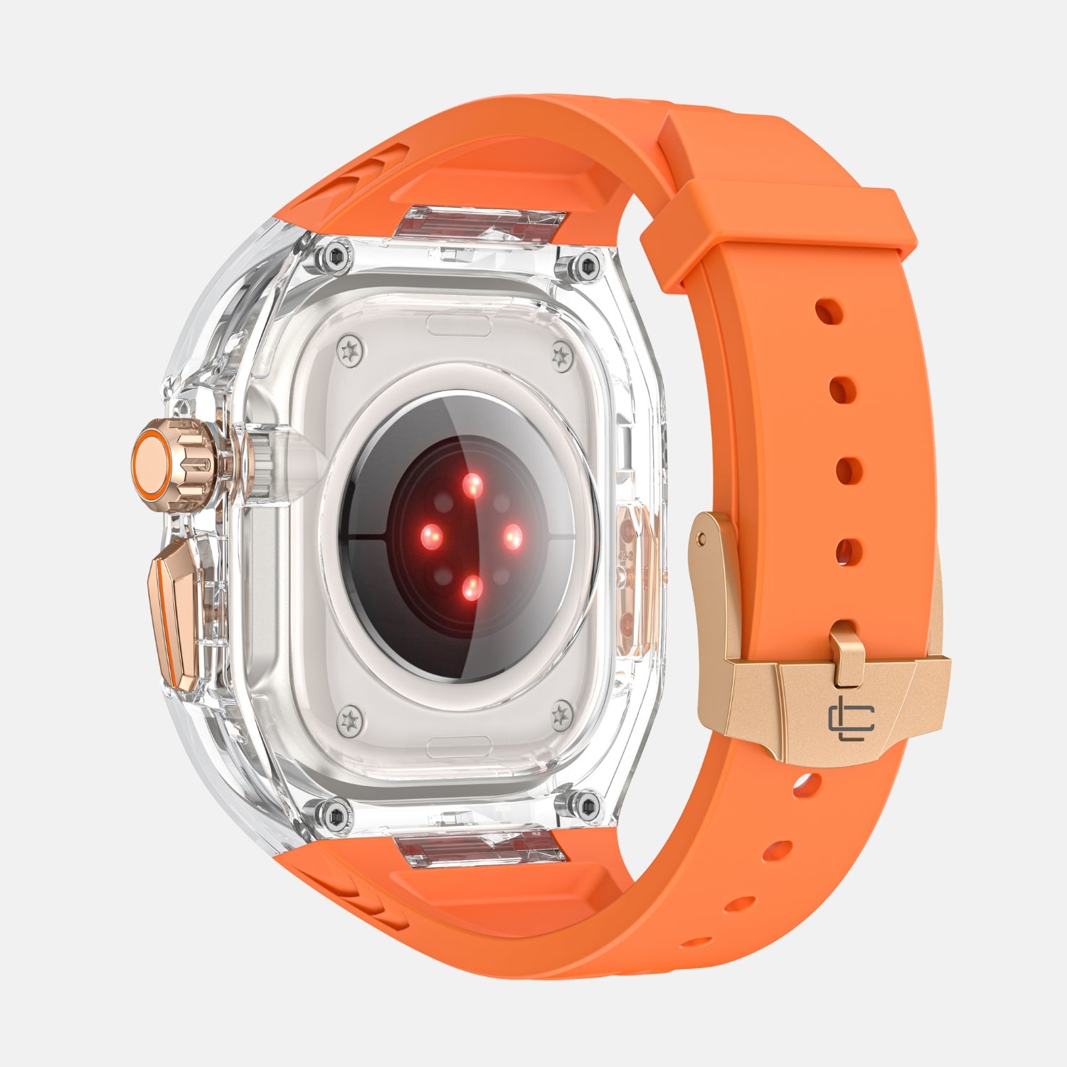 49MM Crystal Clear Edition- Orange