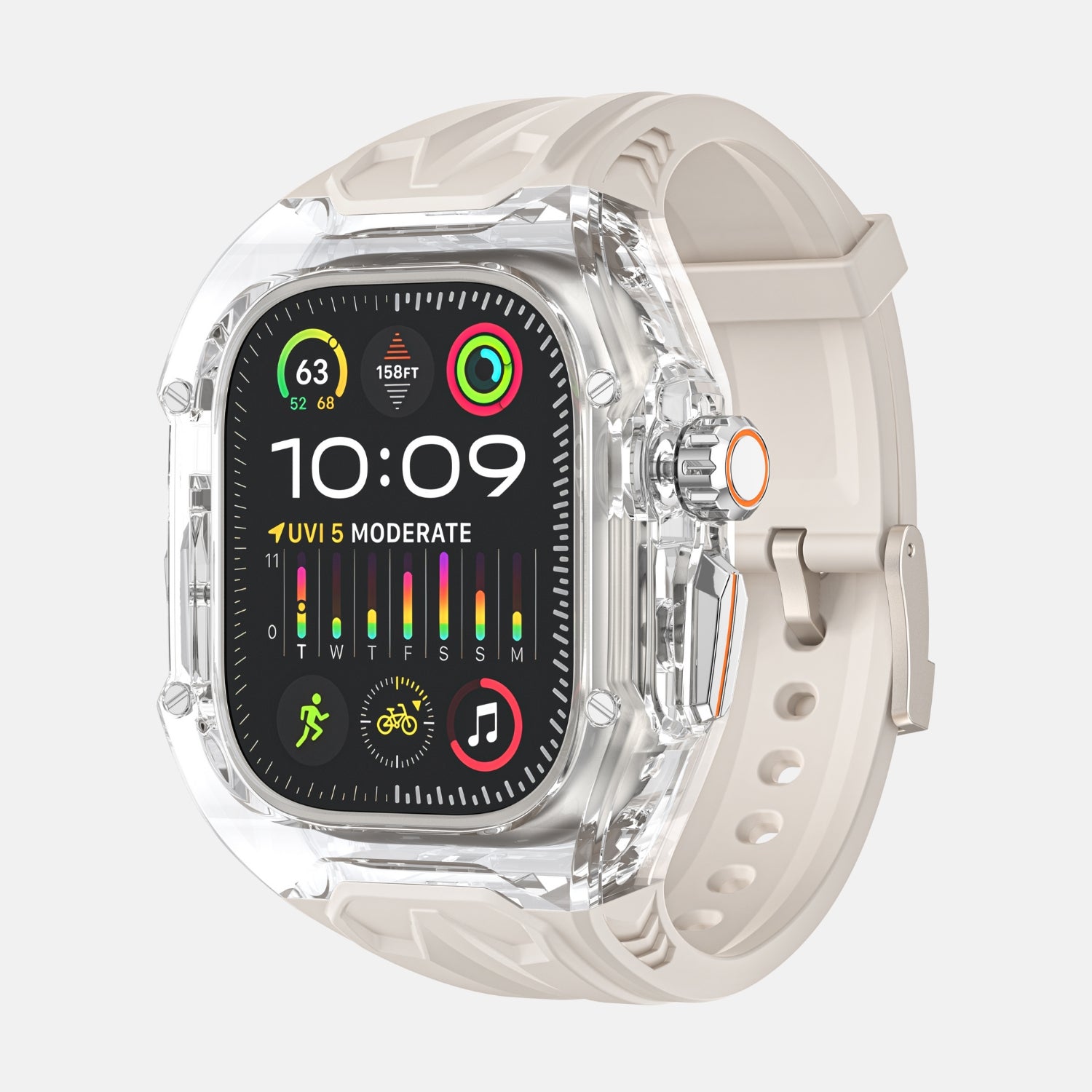 49MM Crystal Clear Edition- Starlight
