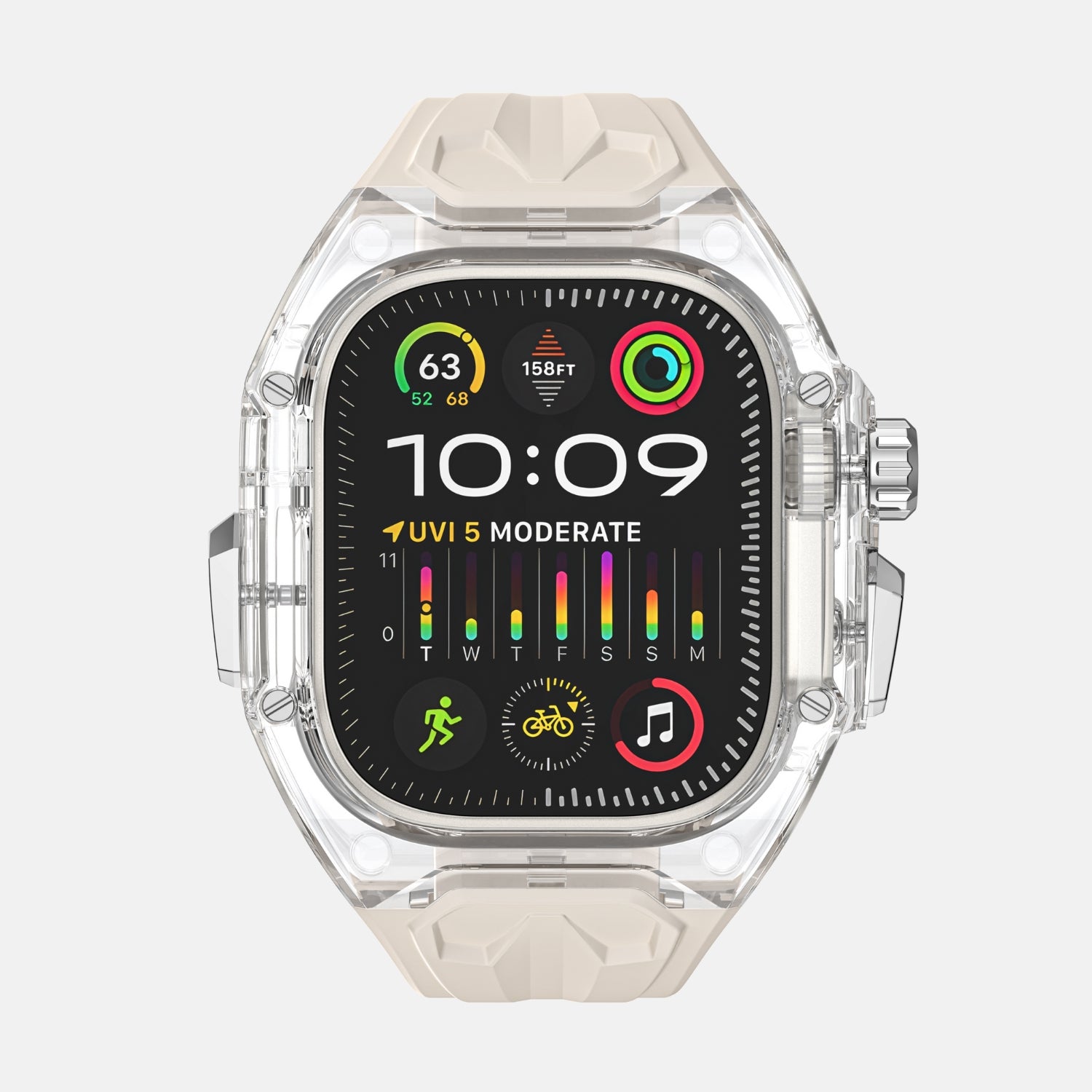 49MM Crystal Clear Edition- Starlight