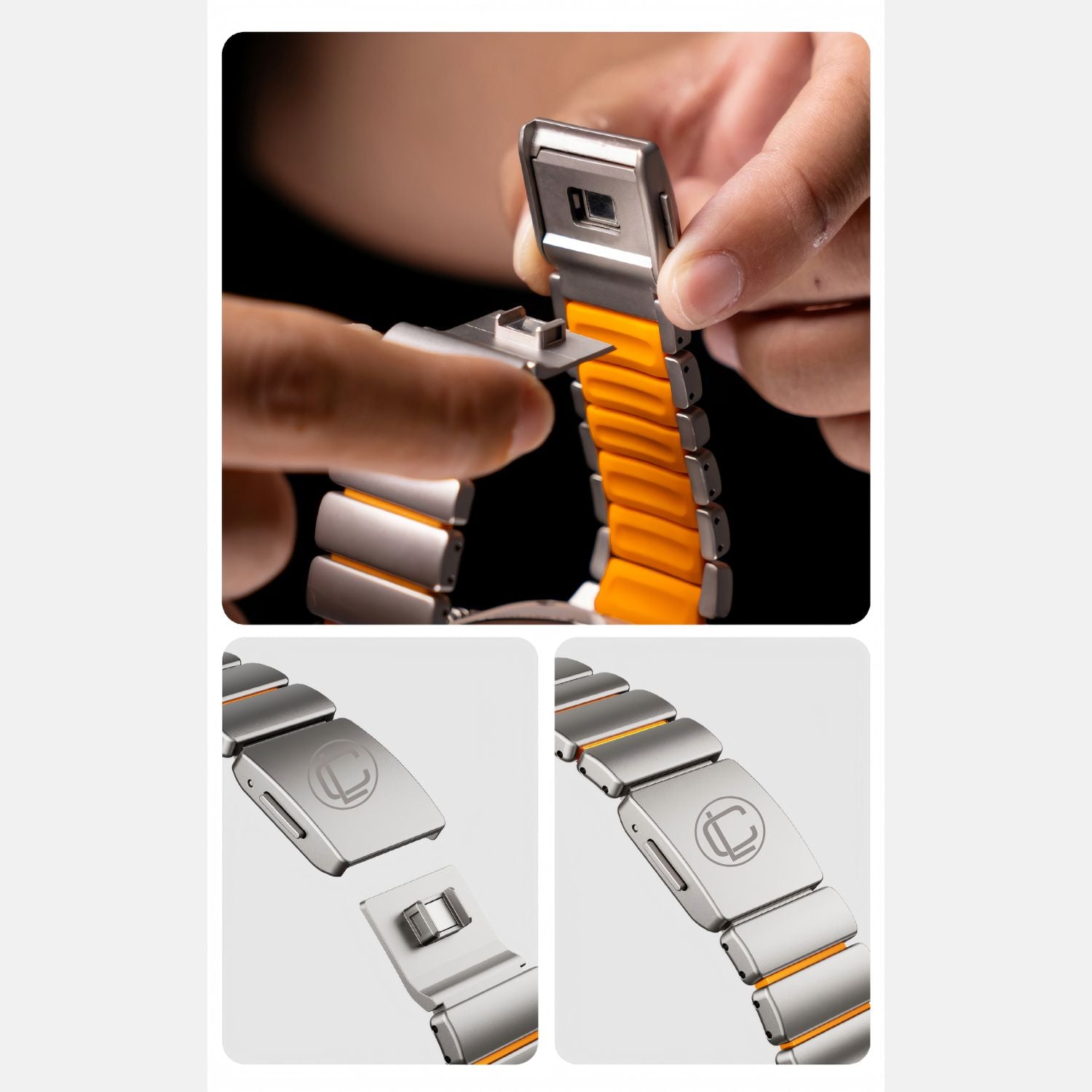 Stratos Titanium Bands For Apple Watch