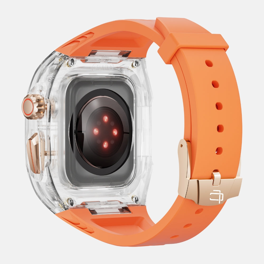 45/44MM Crystal Clear Edition- Orange