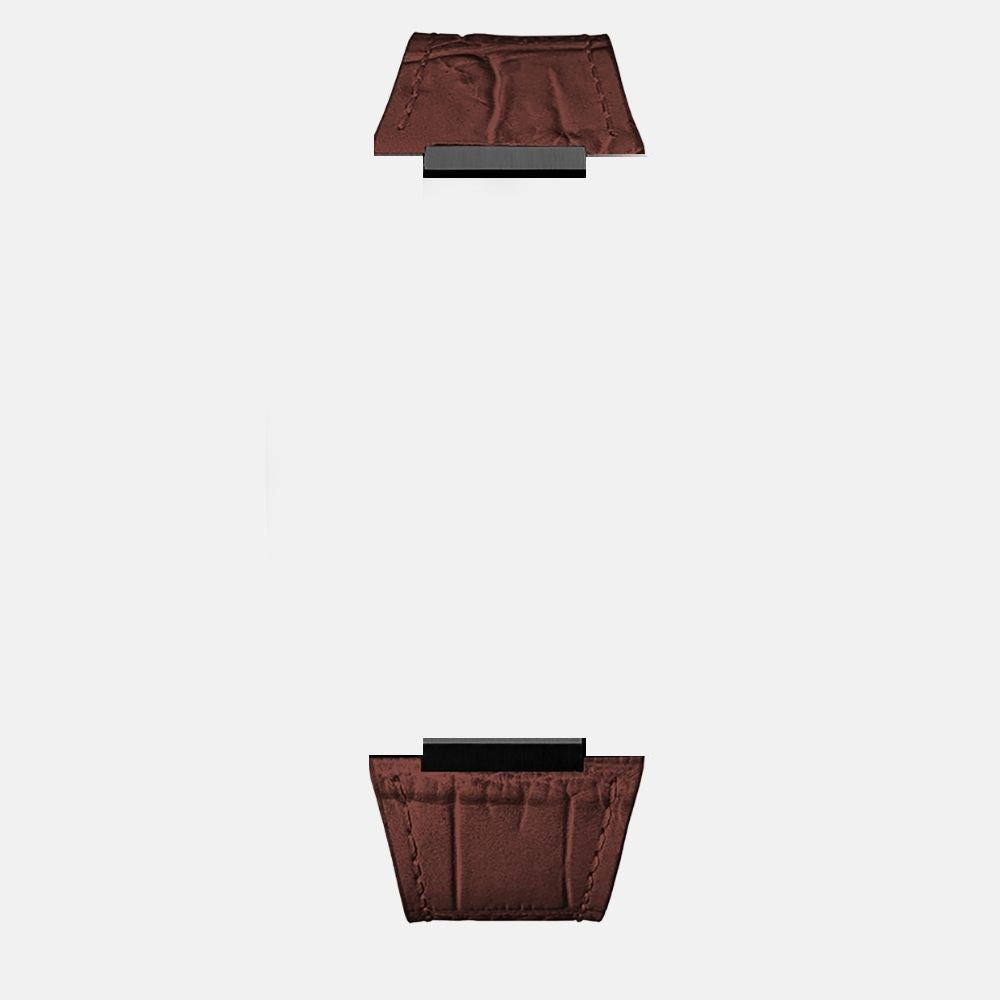 Leather Strap 44/45MM- Black Buckle