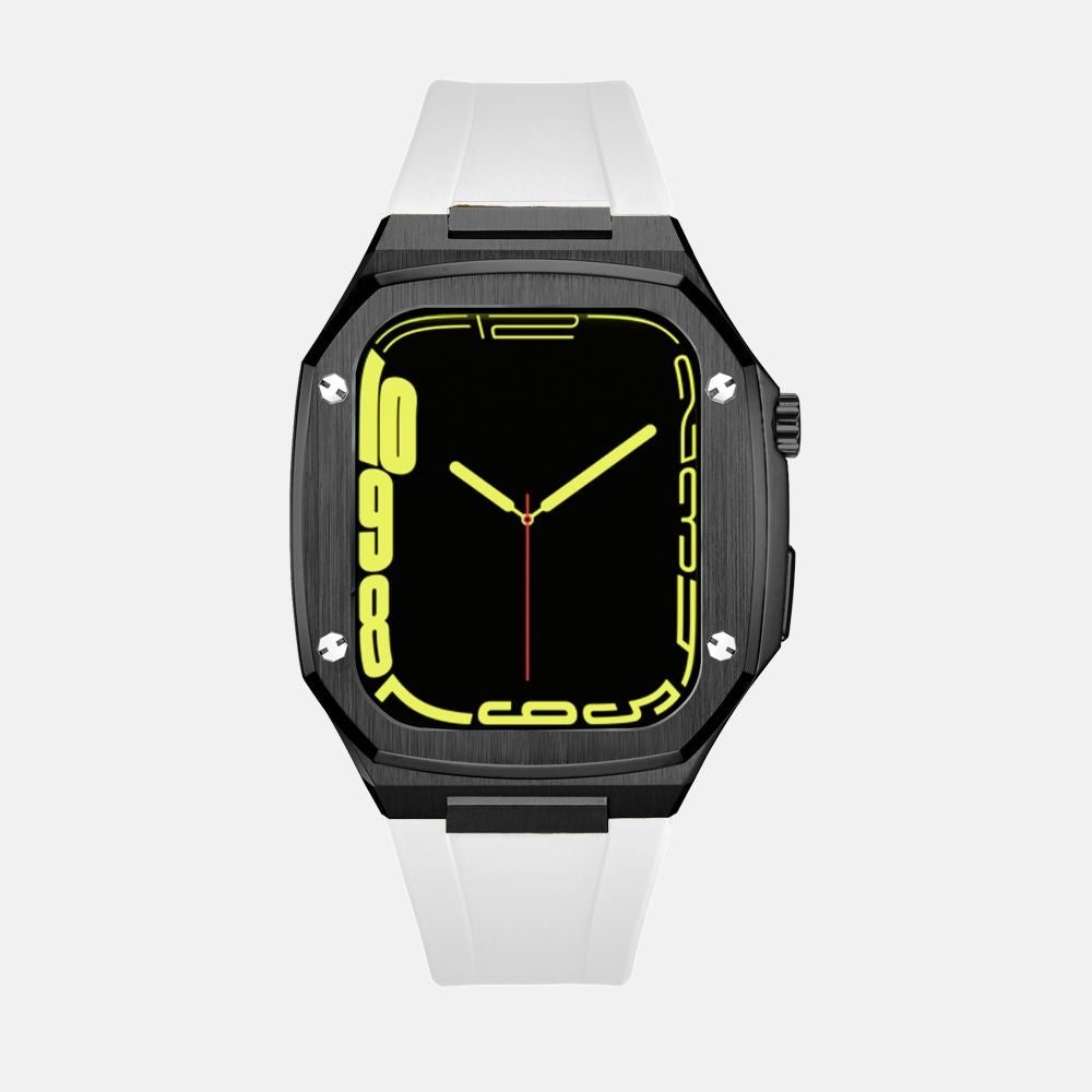 45MM Black Luxury Edition Gehäuse - Silikonarmband