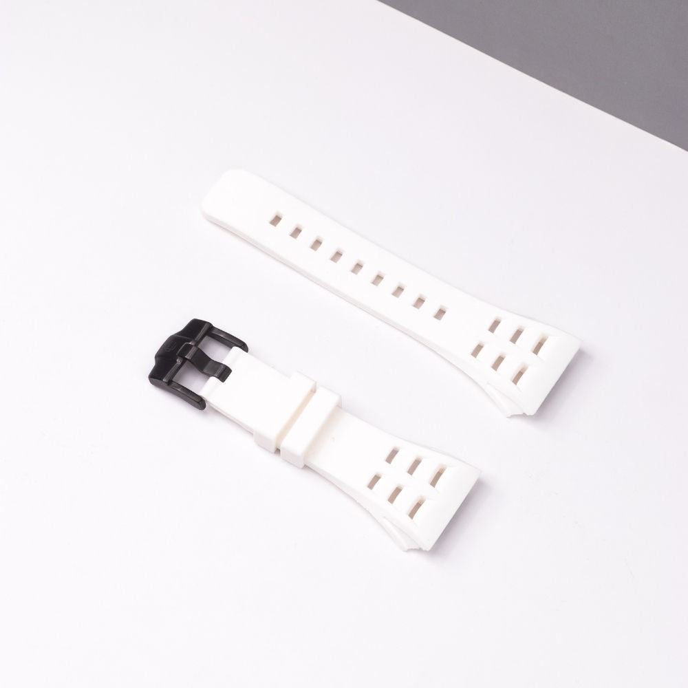 SILICONE STRAP OF SPORT LUXURY CASE 44&45MM- BLACK BUCKLE