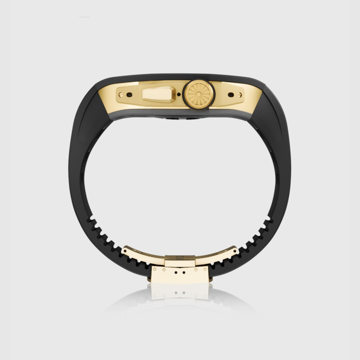 49MM Carbon Fiber Edition Case - Gold
