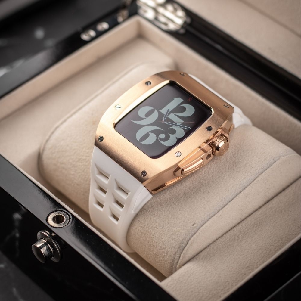 44MM Sport Edition Luxury Case- Rosegold