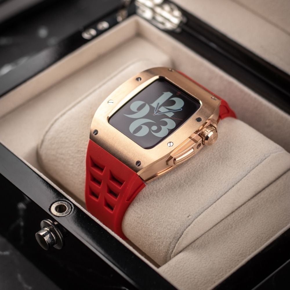 44MM Sport Edition Luxury Case- Rosegold