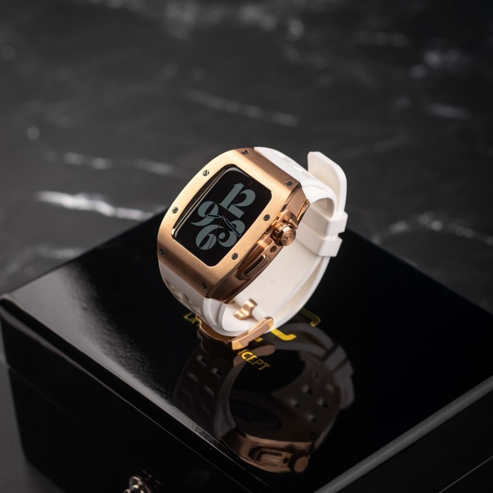 44MM Sport Edition Luxury Case- Rosegold
