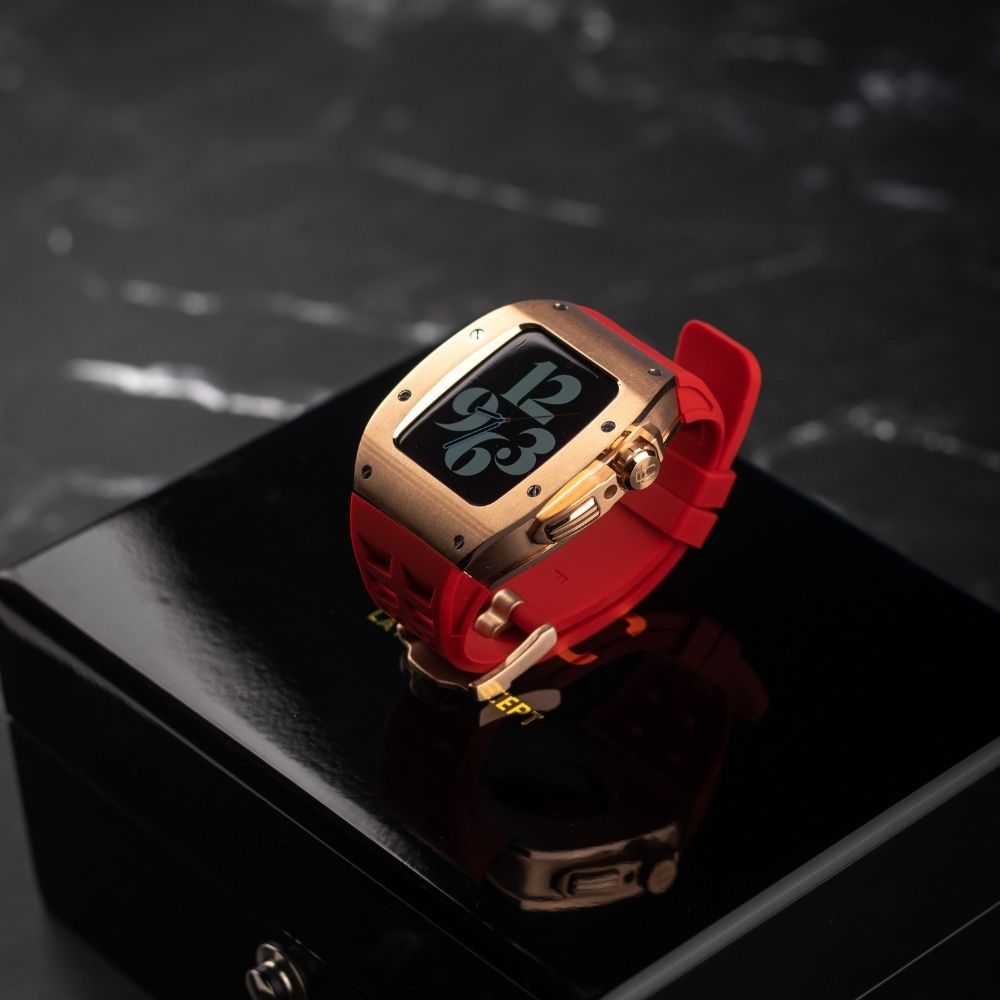 44MM Sport Edition Luxury Case- Rosegold