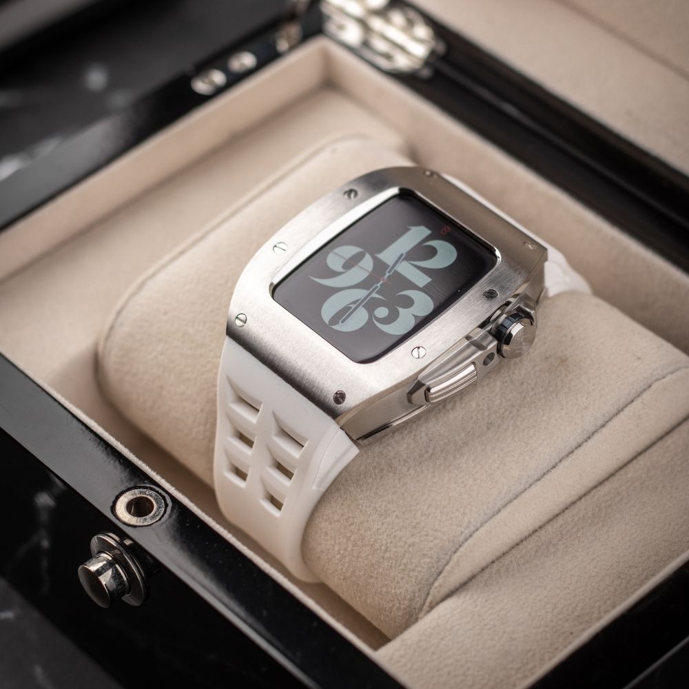44MM Sport Edition Luxury Case- Silver