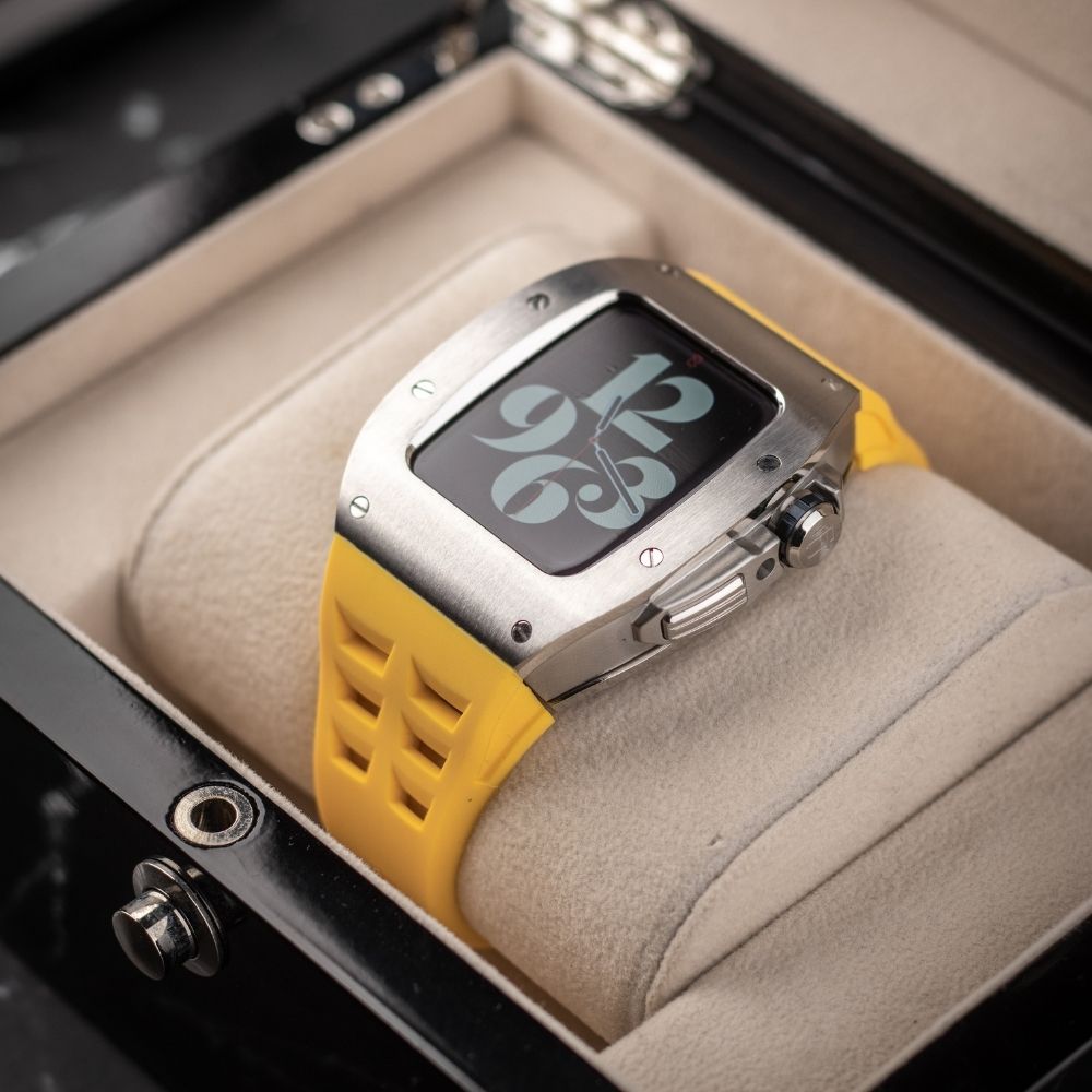 44MM Sport Edition Luxury Case- Silver