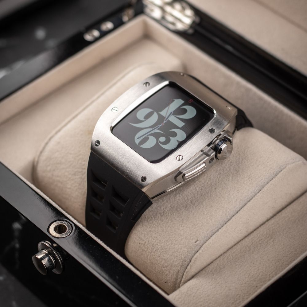 45MM Sport Edition Luxury Case- Silver