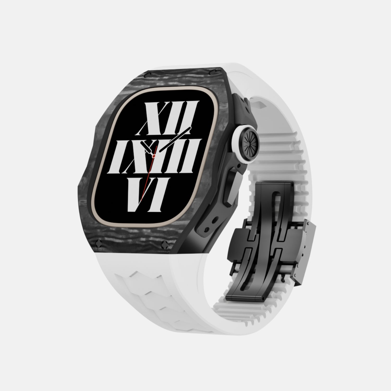 49MM Carbon Fiber Edition Case - Black