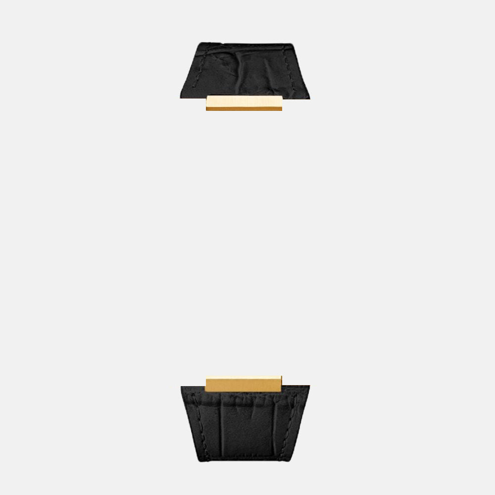 Leather Strap 44/45MM- Gold Buckle