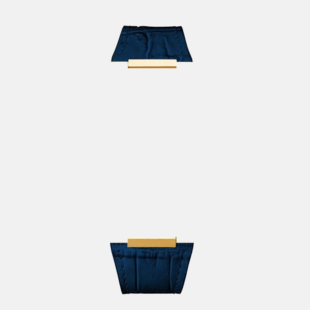 Leather Strap 44/45MM- Gold Buckle