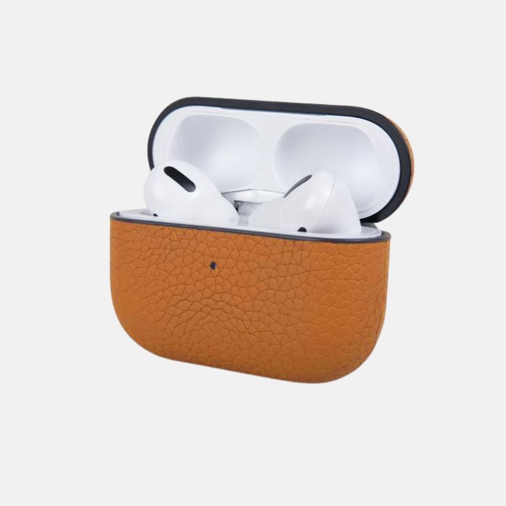 Airpod Pro Pebble Genuine Leather Case