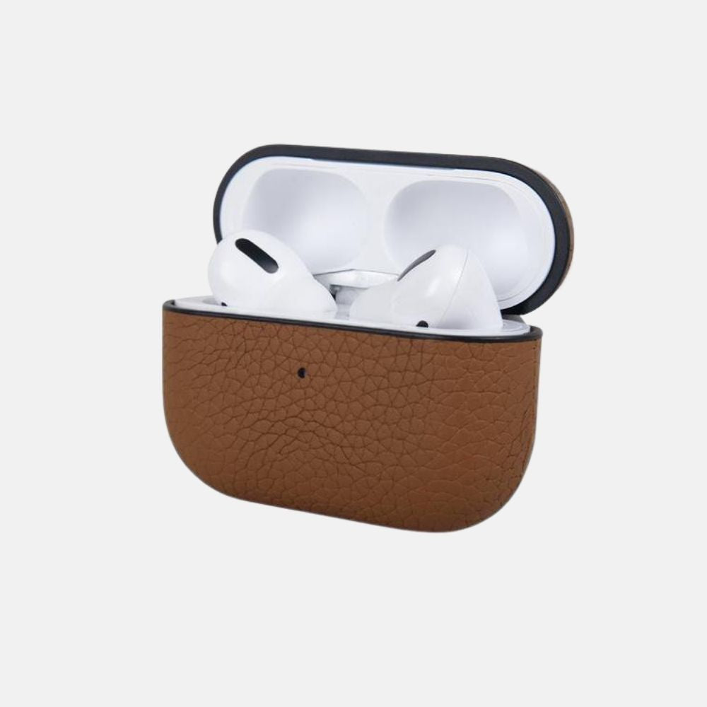 Airpod Pro Pebble Genuine Leather Case