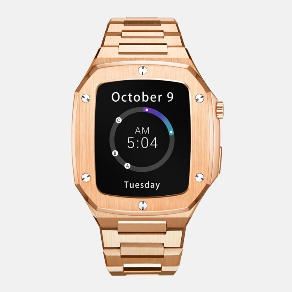 44MM Rosegold Luxury Edition Case- Stainless Steel Strap
