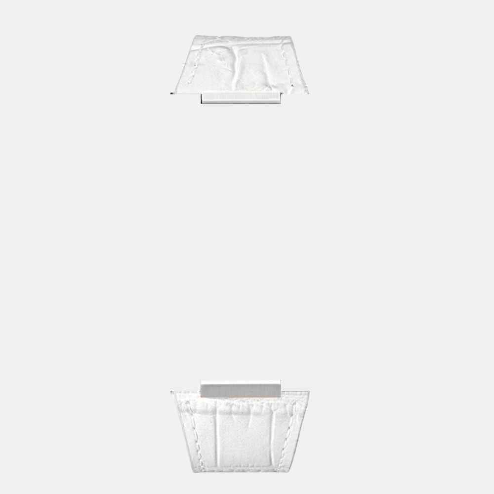 Leather Strap 44/45MM- Silver Buckle