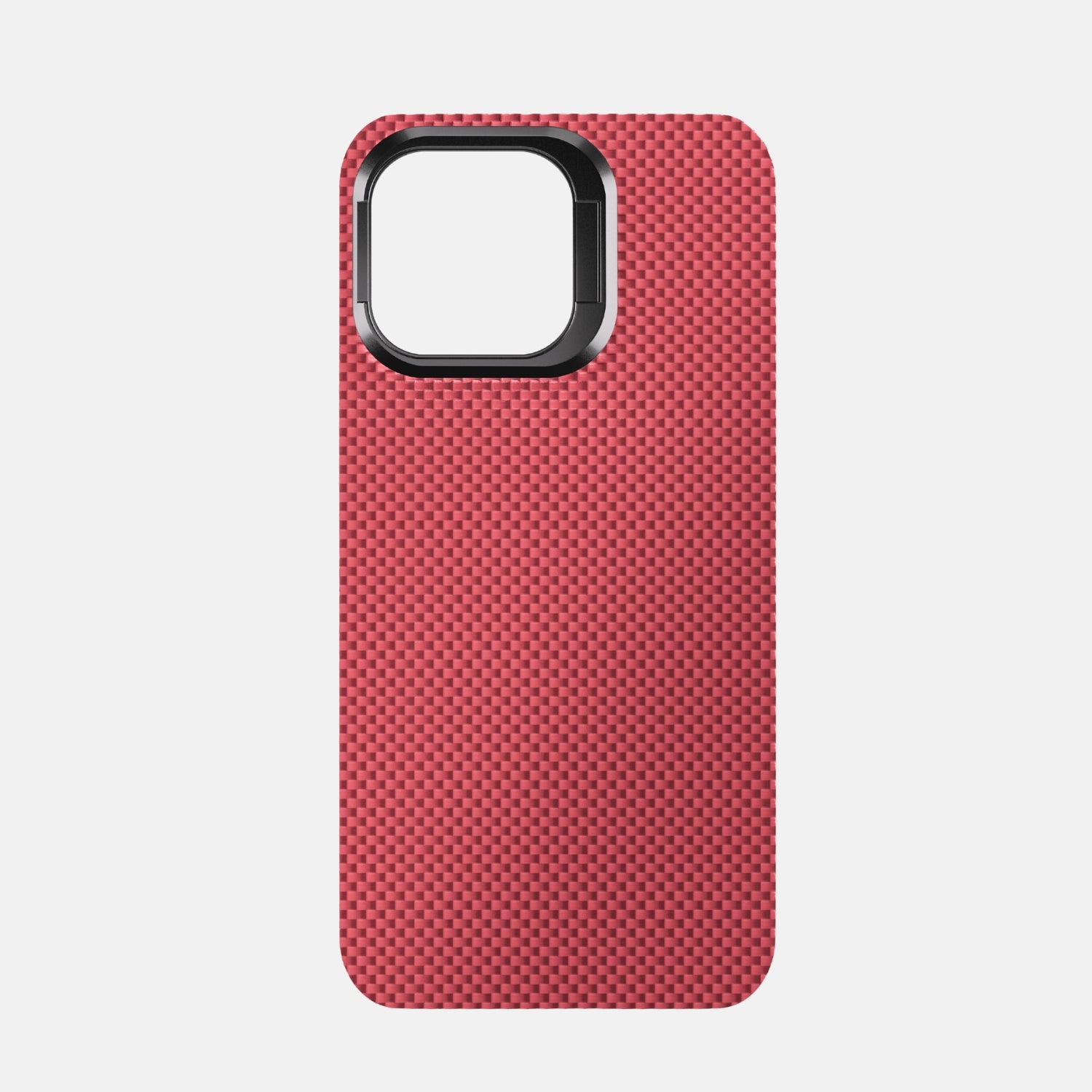 iPhone 15 ProMax Real Carbon Fiber Protective Case With Kickstand