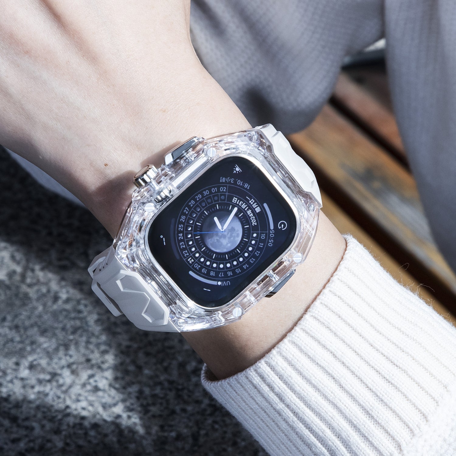 49MM Crystal Clear Edition- Starlight