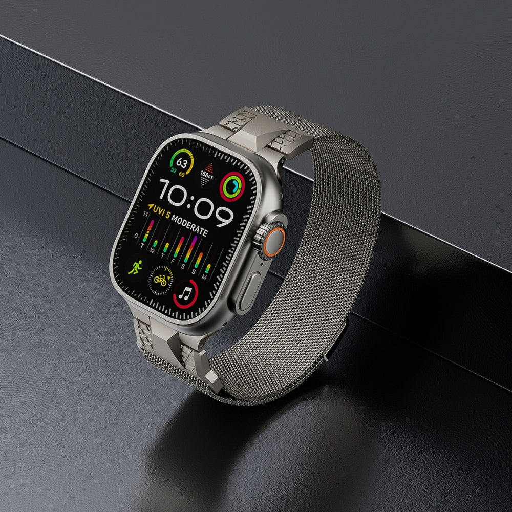 Luxury Titanium Loop Bands For Apple iWatch 42/44/45/49MM