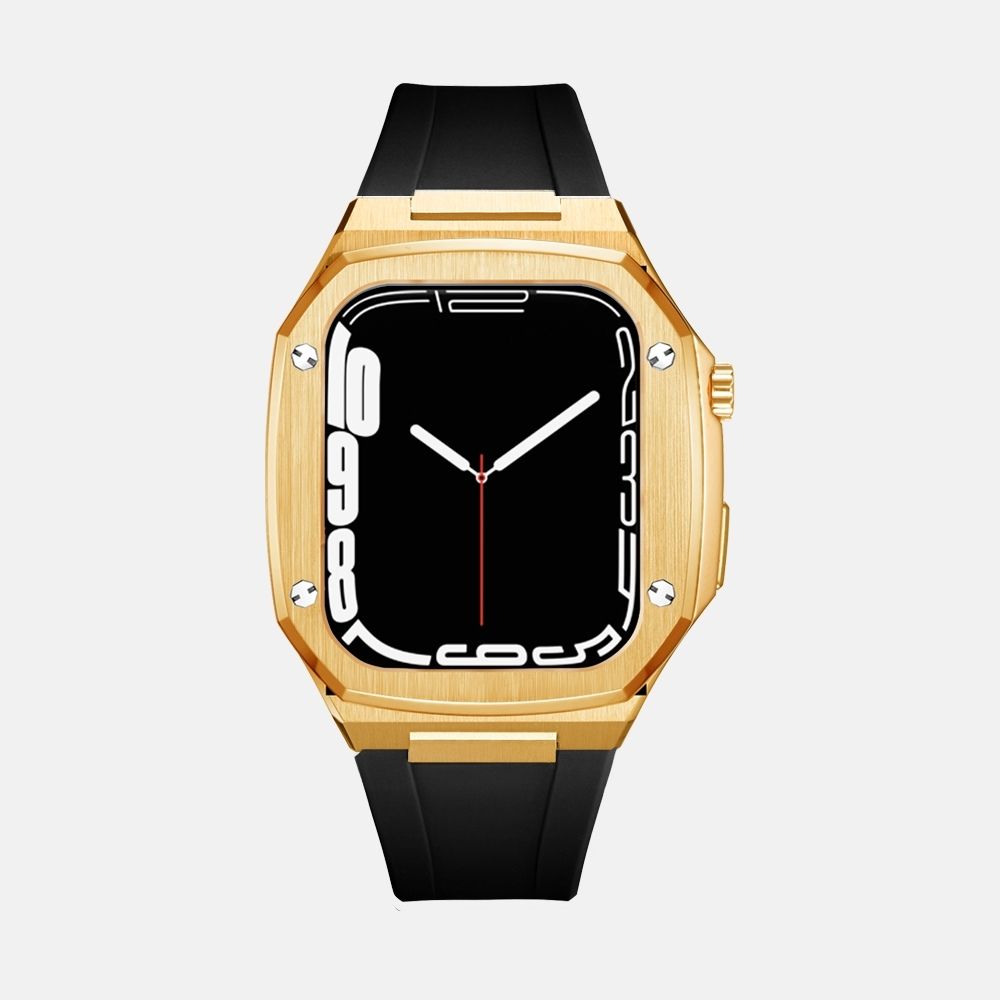 45MM Gold Luxury Edition Case- Silicone Strap